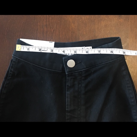 American Apparel Black Easy Jeans XXS - Picture 7 of 8